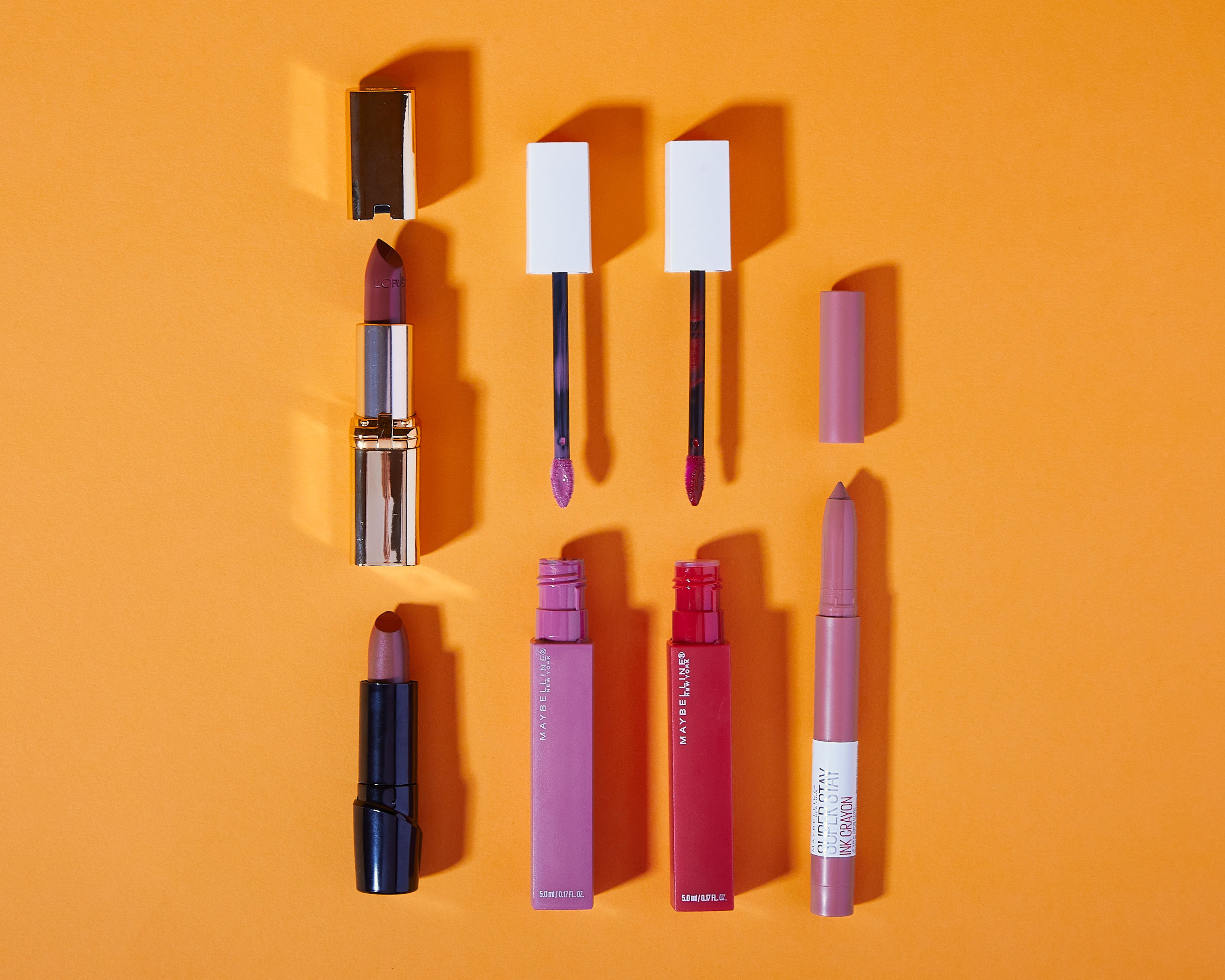 Assorted lip products