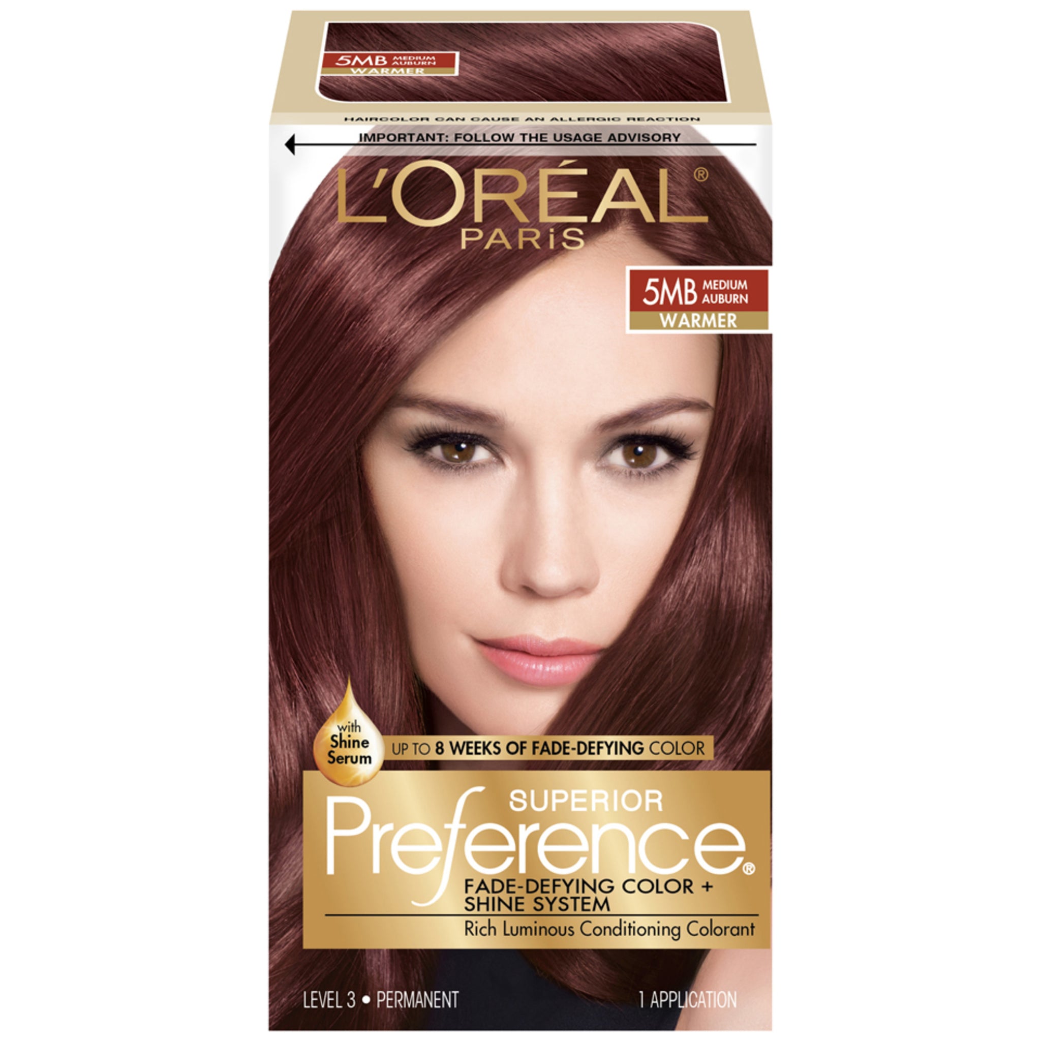 Superior Preference Fade-Defying Shine Permanent Hair Color