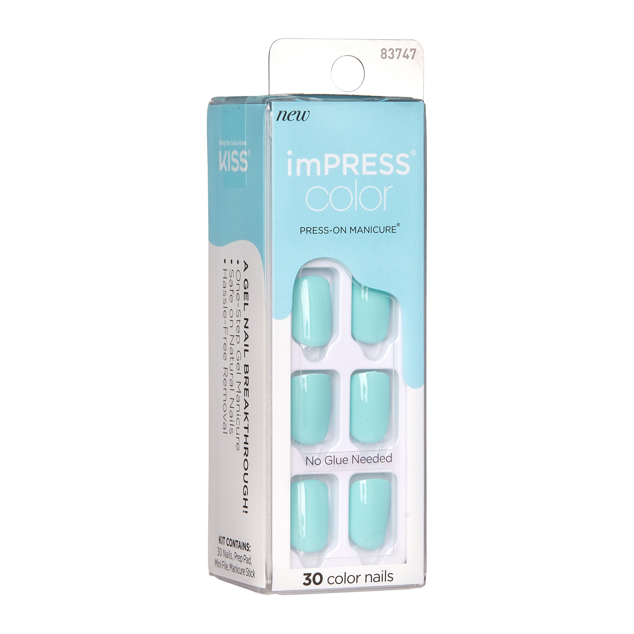 imPRESS Color Solid Short Press On Nails
