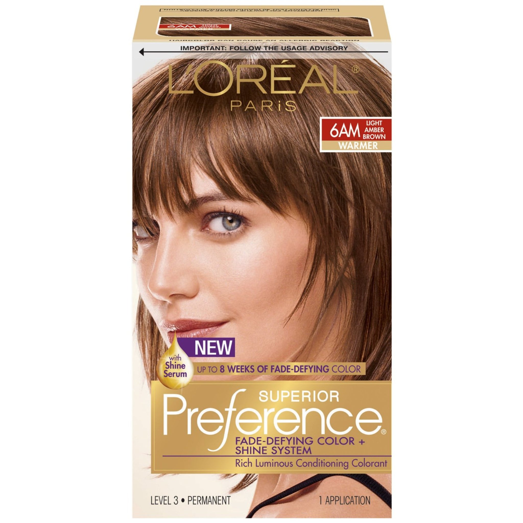 Superior Preference Fade-Defying Shine Permanent Hair Color