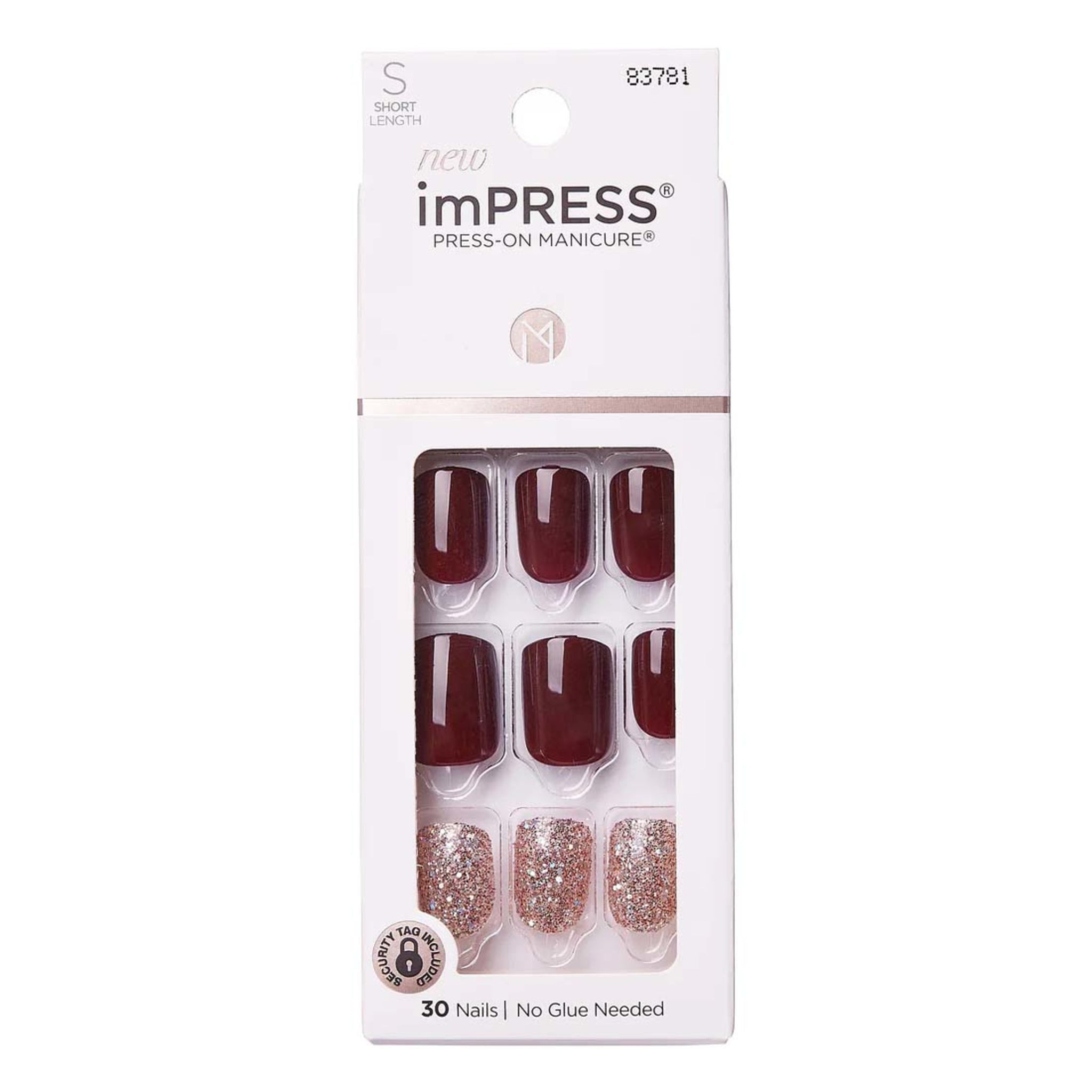 Press-on Manicure Artificial Nails Short Length - No Other