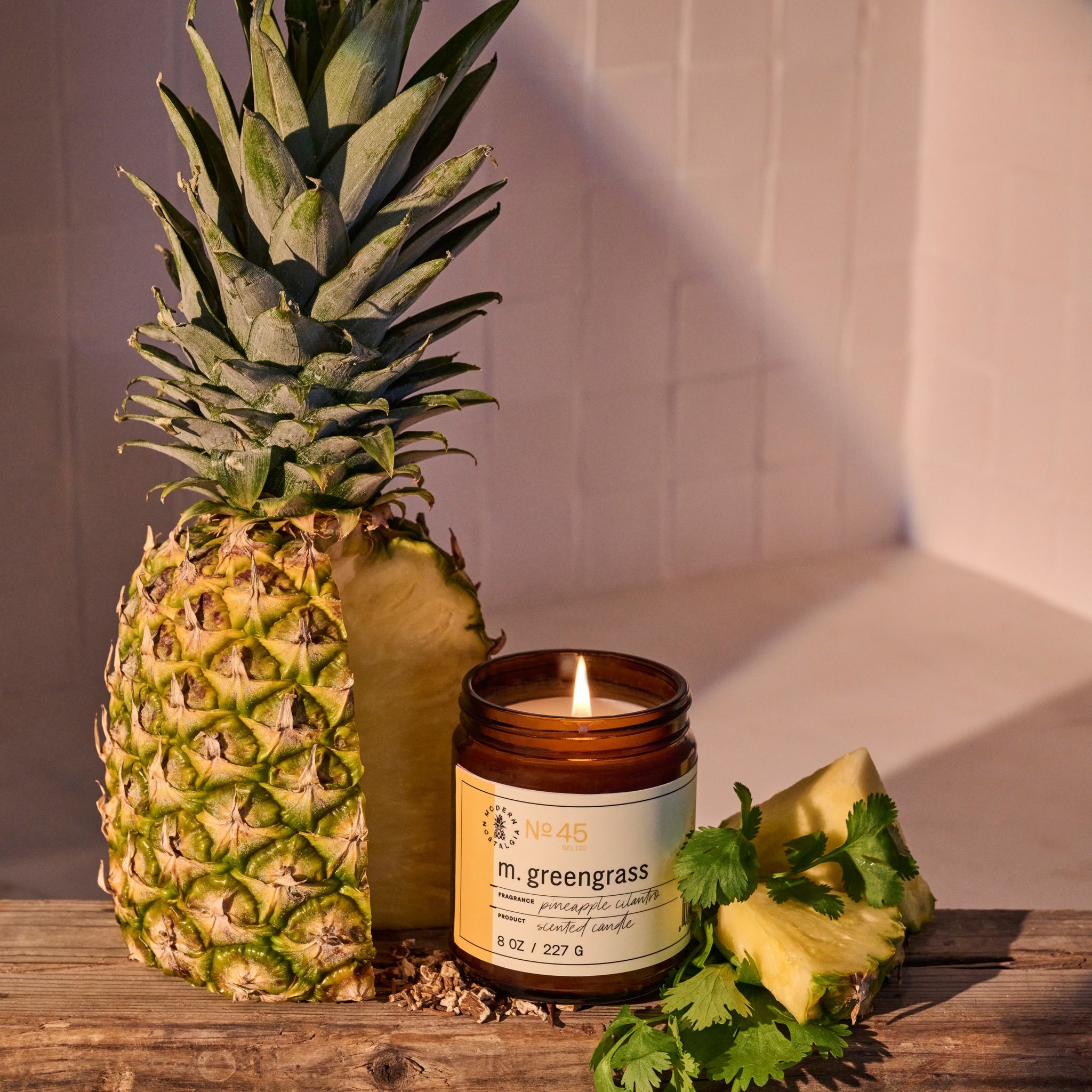 Pineapple & Cilantro Candle