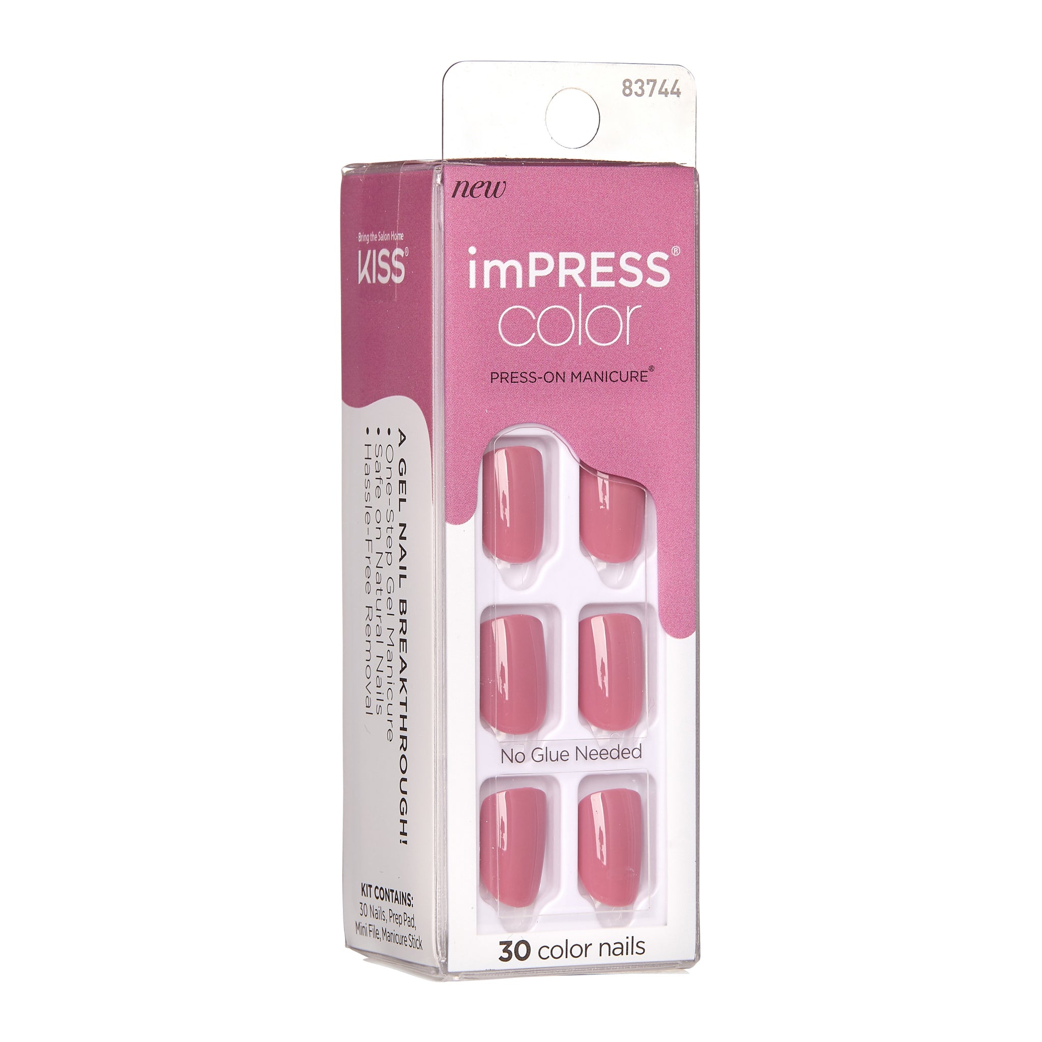 imPRESS Color Solid Short Press On Nails
